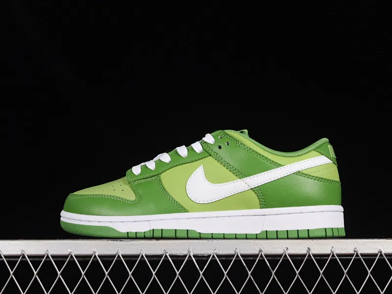 All categories Nk SB Dunk Series Nk SB Dunk Low low-top sneakers F version Nk SB Dunk Low "Green White" SB Dunk Series low-top casual sports skateboard shoes DJ6188-300